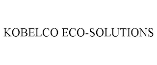 KOBELCO ECO-SOLUTIONS