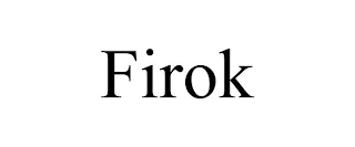 FIROK