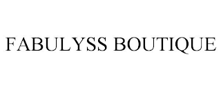 FABULYSS BOUTIQUE