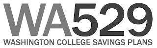 WA529 WASHINGTON COLLEGE SAVINGS PLANS