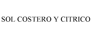 SOL COSTERO Y CITRICO