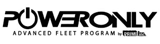 POWERONLY ADVANCED FLEET PROGRAM BY PRIME INC.