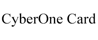 CYBERONE CARD