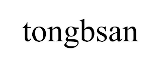 TONGBSAN