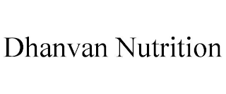 DHANVAN NUTRITION