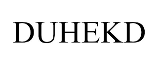 DUHEKD