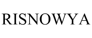 RISNOWYA