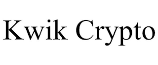 KWIK CRYPTO