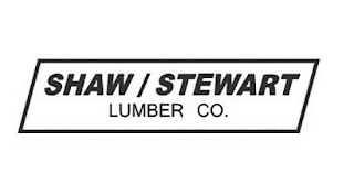 SHAW / STEWART LUMBER CO.