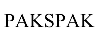 PAKSPAK