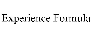 EXPERIENCE FORMULA