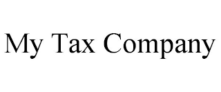 MY TAX COMPANY