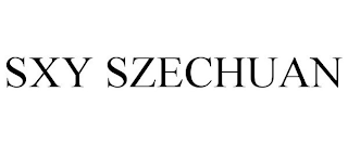 SXY SZECHUAN