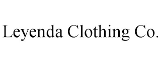 LEYENDA CLOTHING CO.