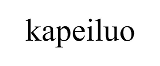 KAPEILUO