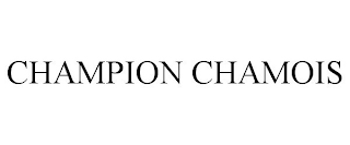 CHAMPION CHAMOIS