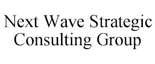 NEXT WAVE STRATEGIC CONSULTING GROUP