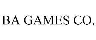 BA GAMES CO.