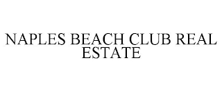 NAPLES BEACH CLUB REAL ESTATE