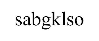 SABGKLSO
