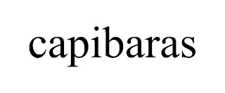 CAPIBARAS