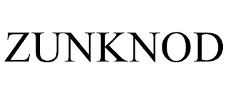 ZUNKNOD