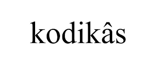 KODIKÂS