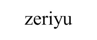 ZERIYU