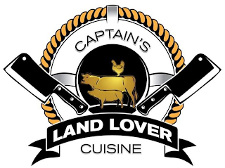 CAPTAIN'S LAND LOVER CUISINE