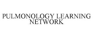 PULMONOLOGY LEARNING NETWORK