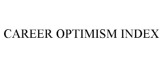 CAREER OPTIMISM INDEX