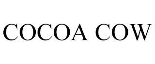 COCOA COW