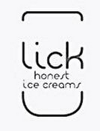 LICK HONEST ICE CREAMS