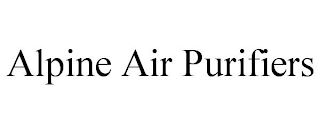 ALPINE AIR PURIFIERS