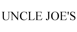 UNCLE JOE'S
