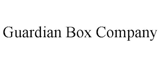 GUARDIAN BOX COMPANY