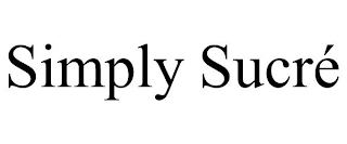 SIMPLY SUCRÉ