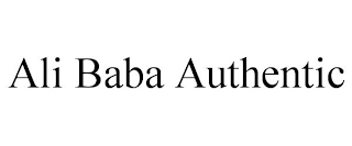 ALI BABA AUTHENTIC