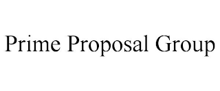 PRIME PROPOSAL GROUP