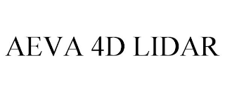 AEVA 4D LIDAR