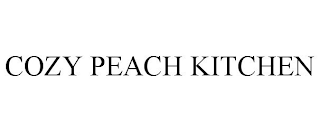 COZY PEACH KITCHEN