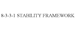 8-3-3-1 STABILITY FRAMEWORK