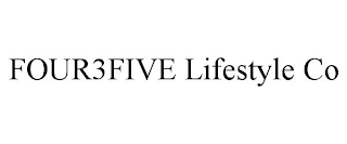 FOUR3FIVE LIFESTYLE CO