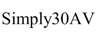 SIMPLY30AV