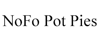 NOFO POT PIES