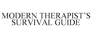 MODERN THERAPIST'S SURVIVAL GUIDE