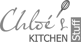 CHLOE'S KITCHEN STUFF