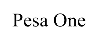 PESA ONE