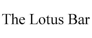 THE LOTUS BAR