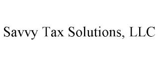 SAVVY TAX SOLUTIONS, LLC